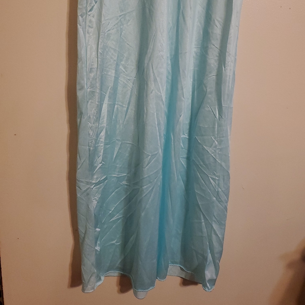 +Vintage | Light Blue Embroidered Gown - Picture 8 of 9